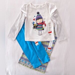 3 pcs Mix & Match Girl Pants Set